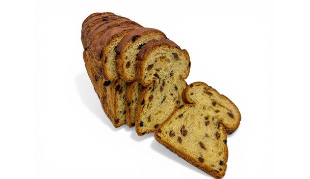 Rozijnenbrood half